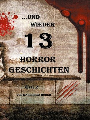 cover image of ...und wieder 13 Horror Geschichten